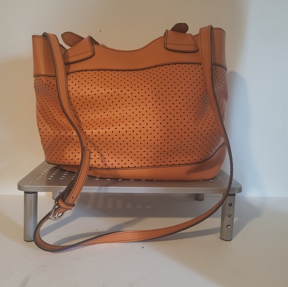 DANIER TANGERINE LEATHER BAG - Picture 1 of 7